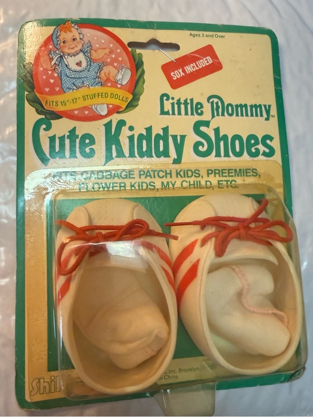 1984Cute Kiddy Shoes for Cabbage Patch Kids, Preemies, Flower Kids, My Child Etc